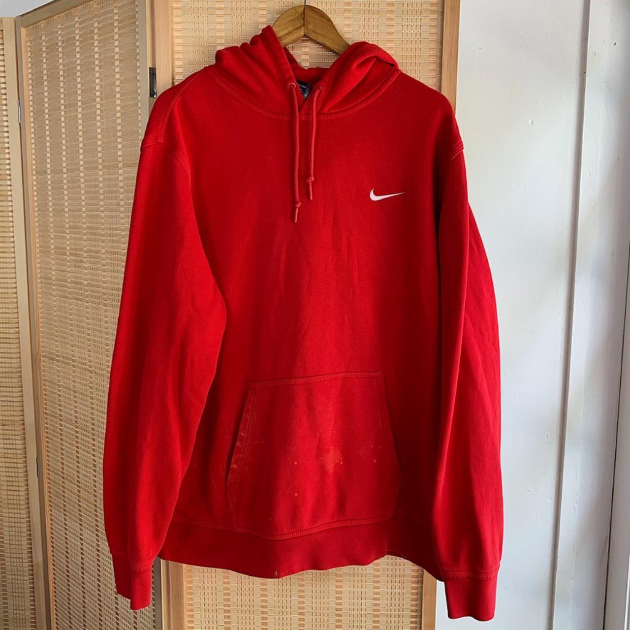 NIKE Hoodie. Made in Vietnam. Size XXL Condition... Depop