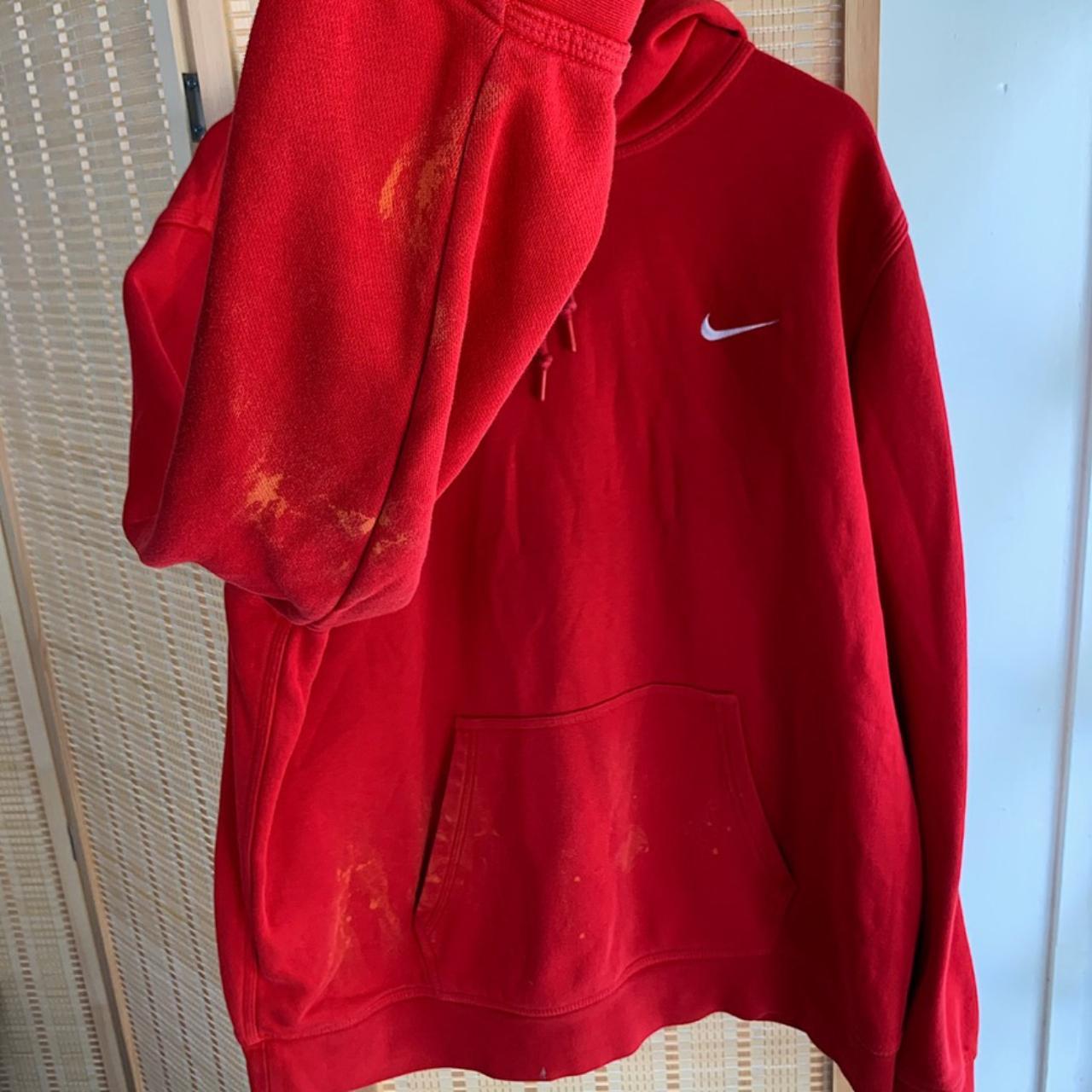 NIKE Hoodie. Made in Vietnam. Size XXL Condition... Depop