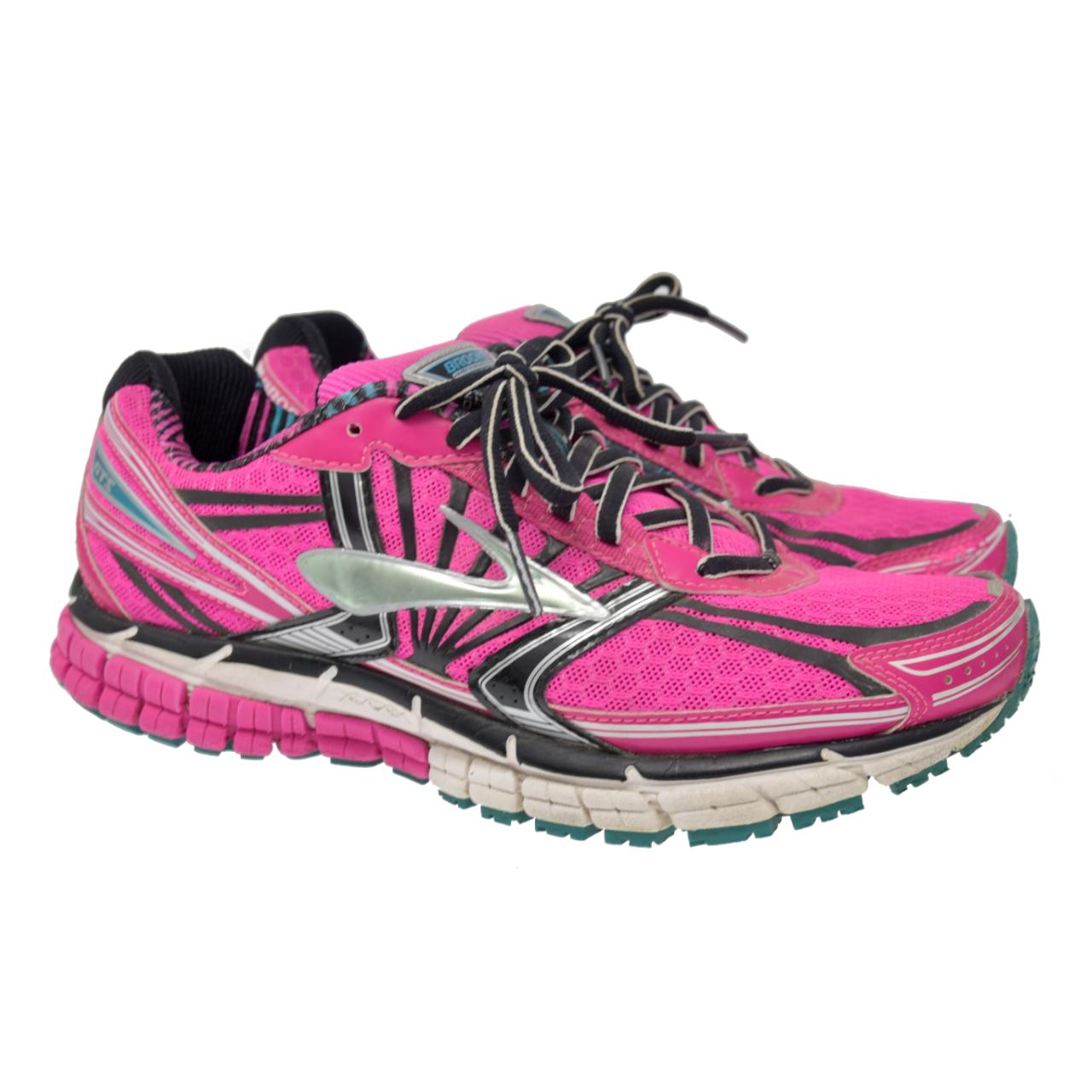 BROOKS Adrenaline GTS 14 Pink Sz 9B EU 40.5 Running... - Depop