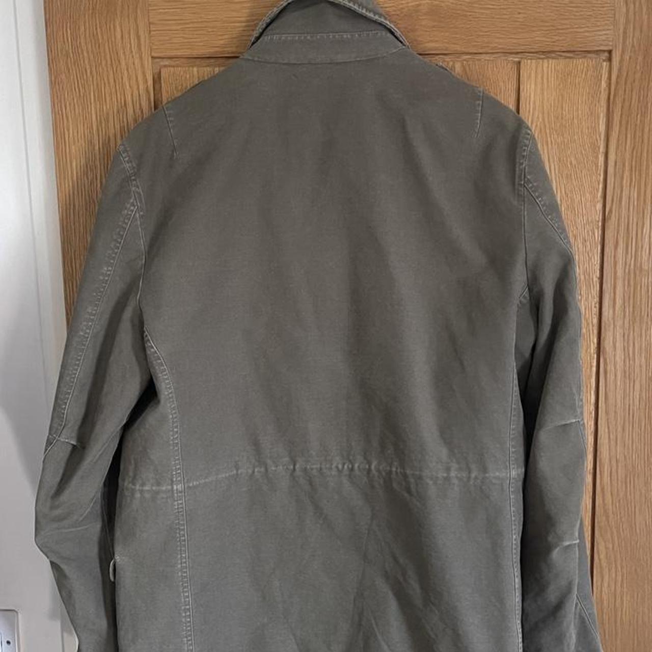 allsaints-workers-jacket-in-khaki-size-medium-depop