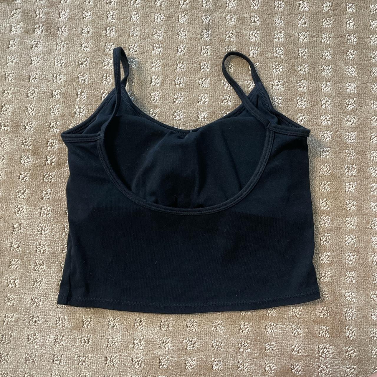 Women's Black Vests-tanks-camis | Depop