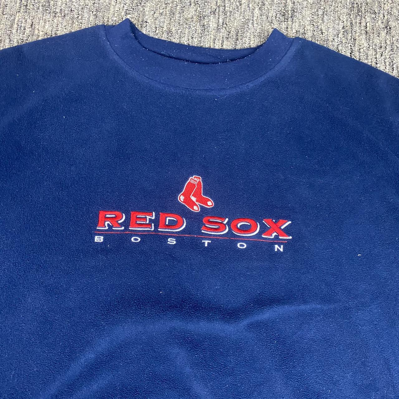 Vintage 2010 Boston Red Sox Playoff Sweatshirt Good - Depop