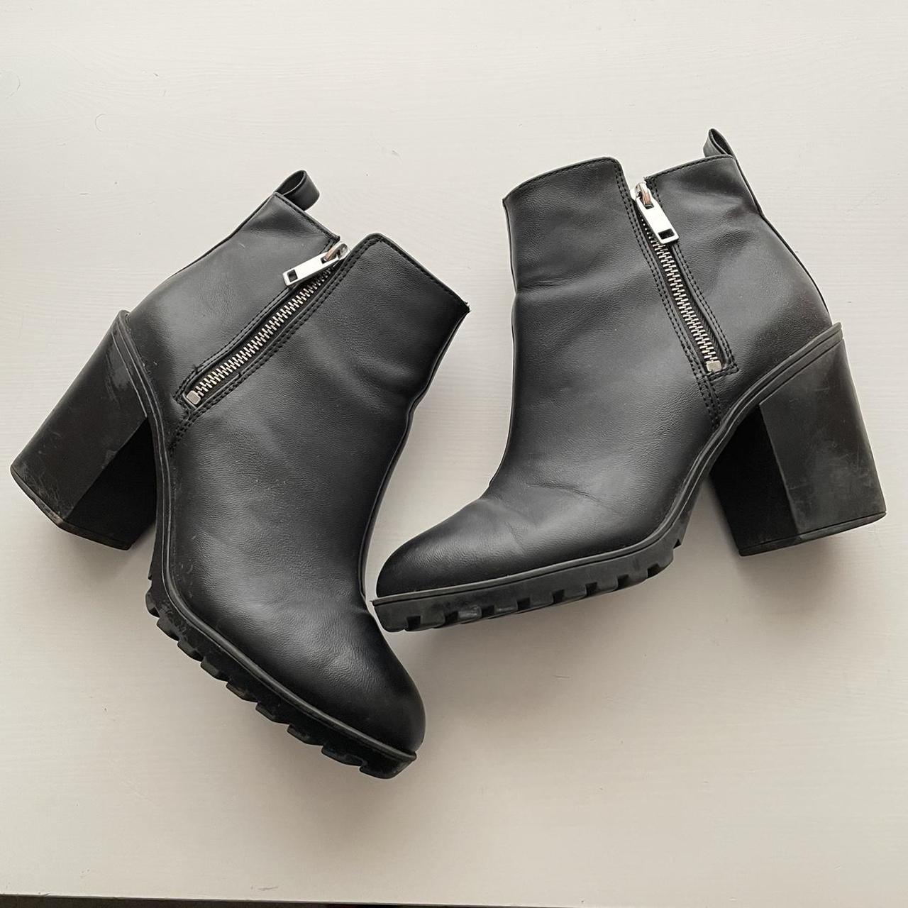 H&M Women's Black Boots | Depop