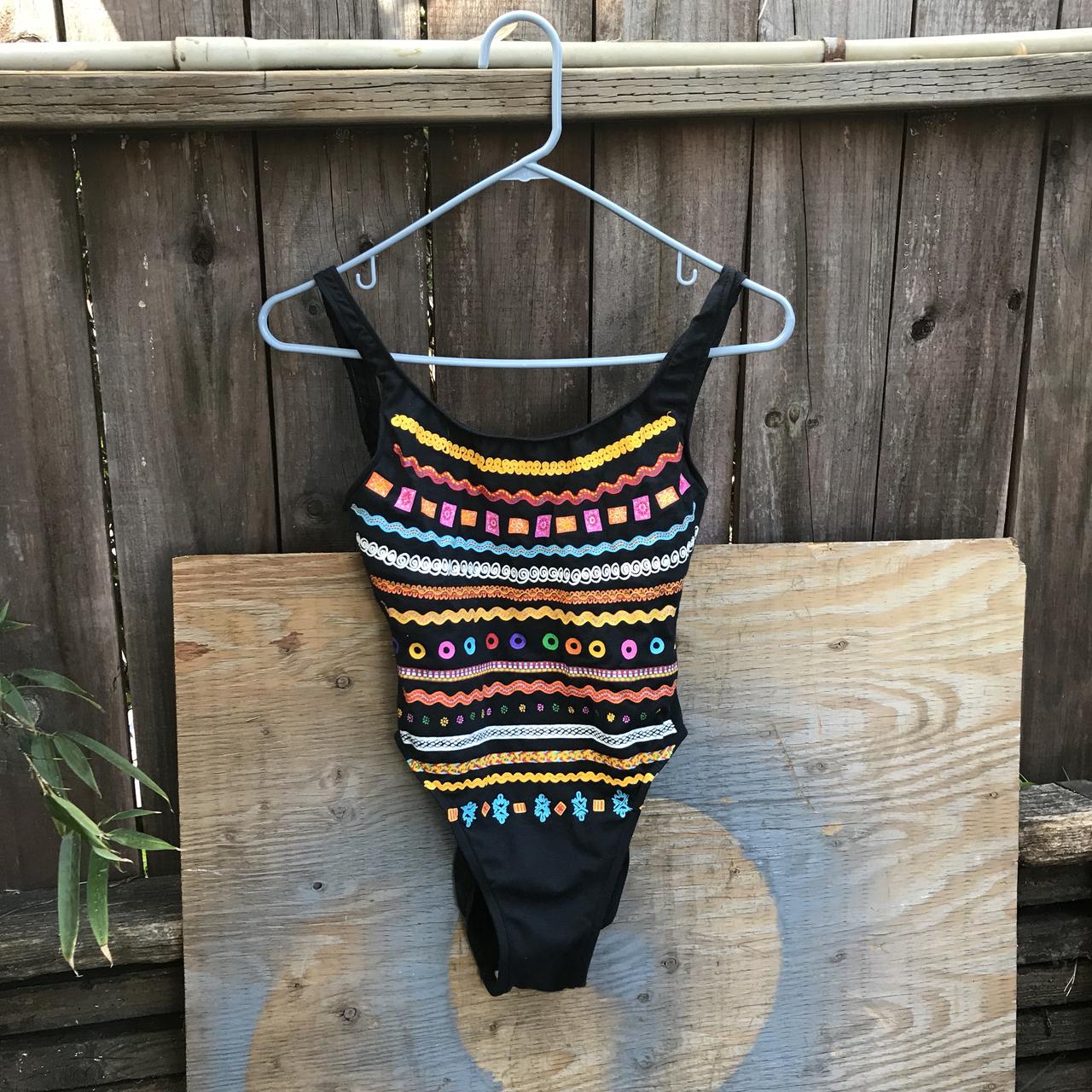 Amazing one piece swimsuit bathing suit by rebel Depop