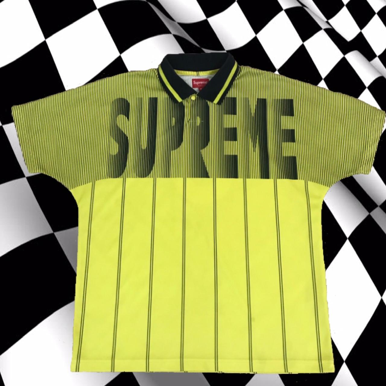 Supreme Soccer Polo Jersey Black medium