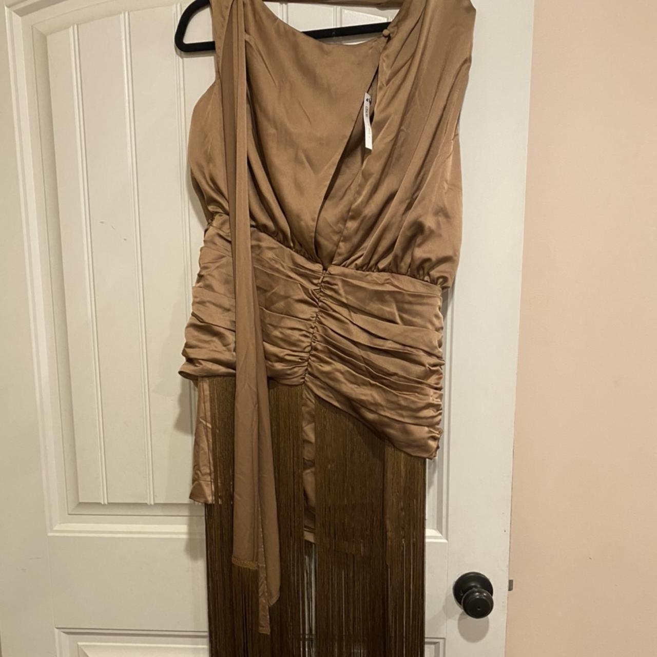 ASOS Women's Brown Dress | Depop