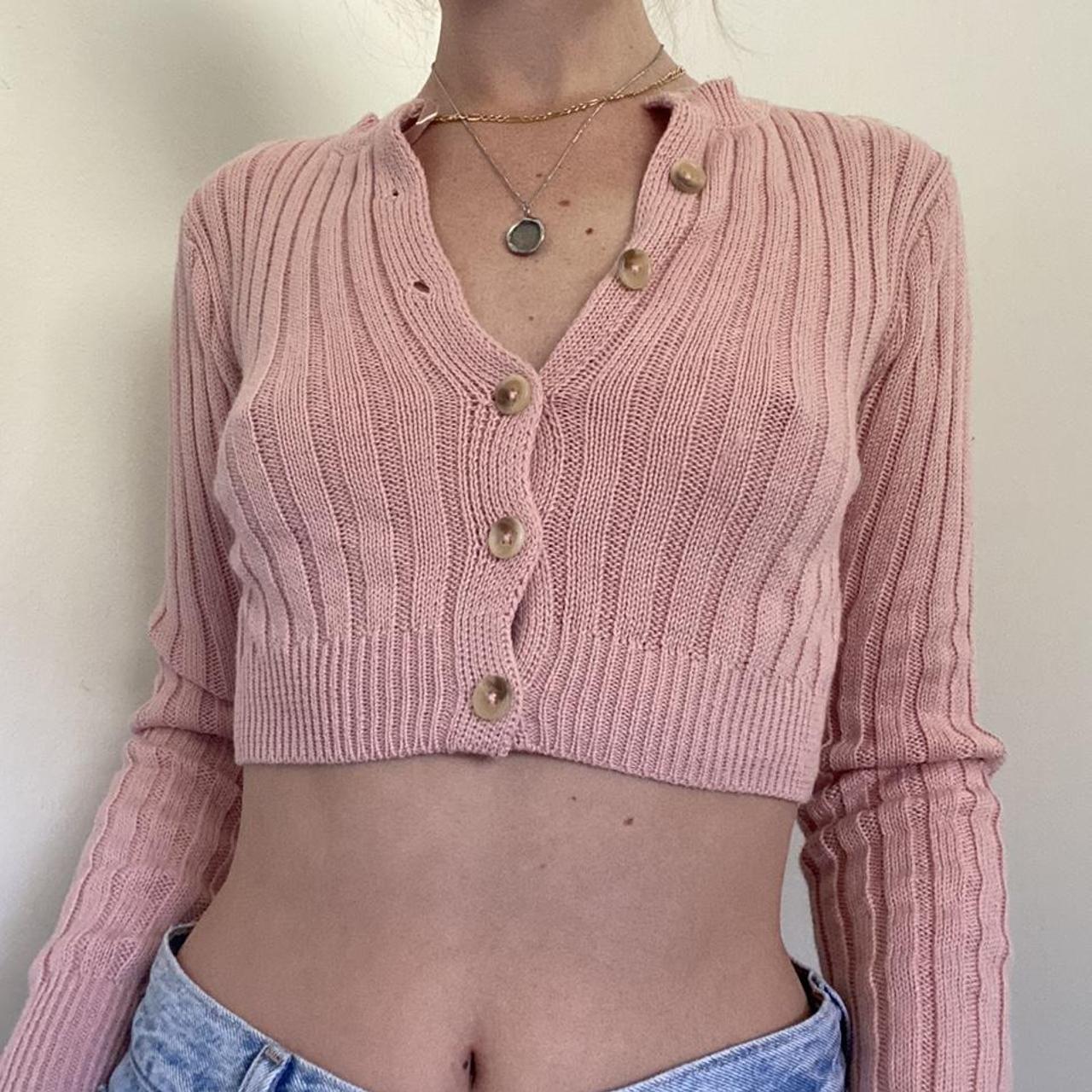 Target Women's Pink Croptop Depop