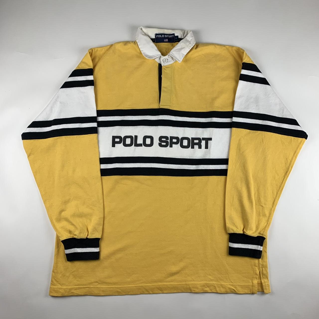 Vintage Polo Sport Jumper -Size Large -10/9... - Depop