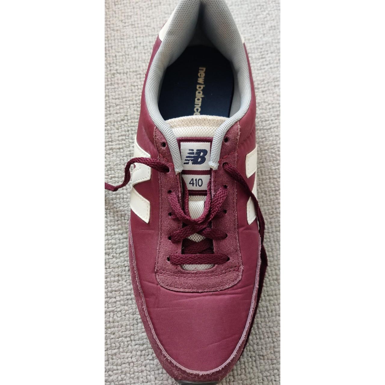 New balance clearance 410 burgundy womens