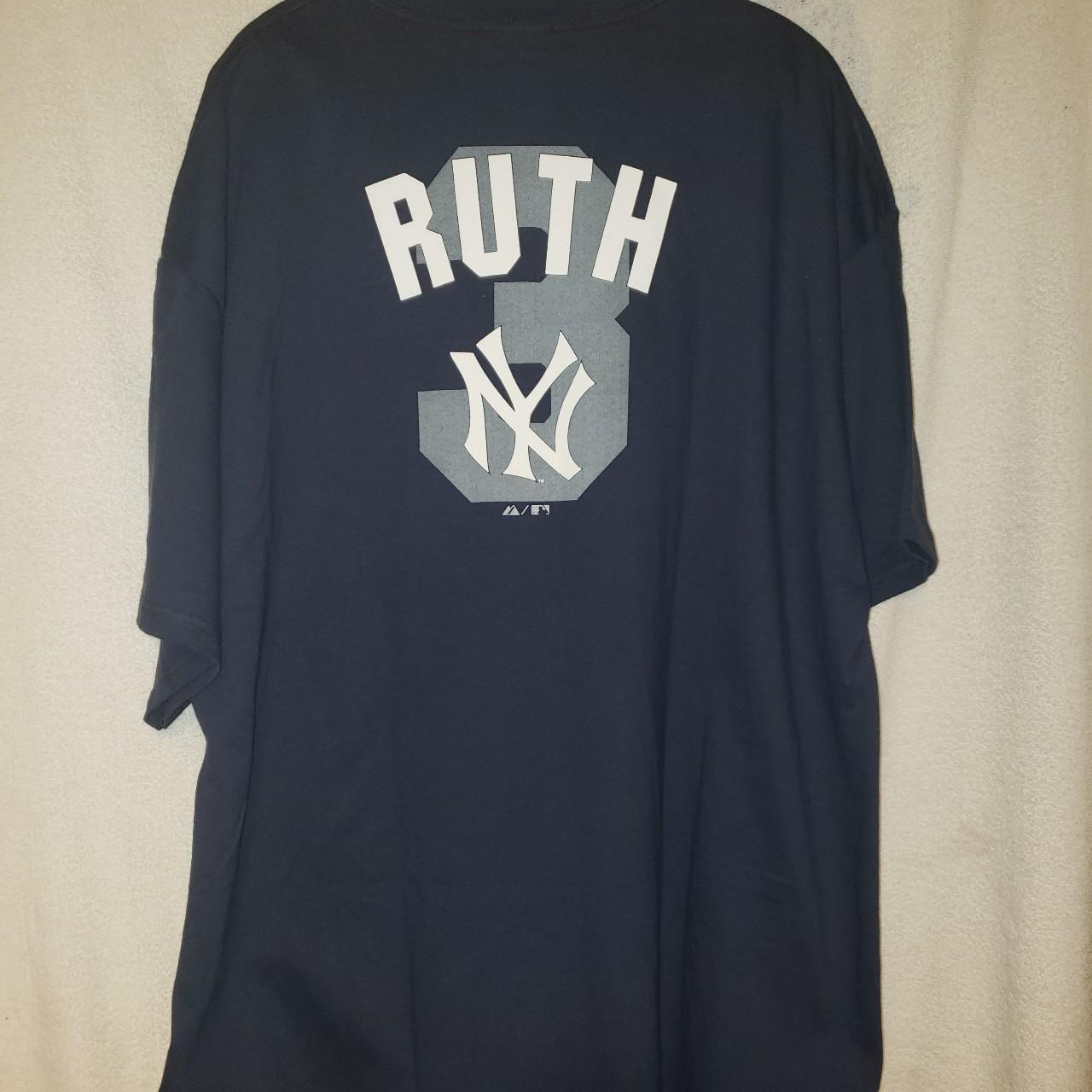 New York Yankees Babe Ruth Men's Jersey Size XL - Depop