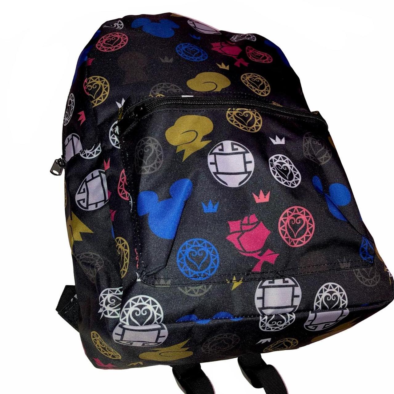 Kingdom Hearts Symbols All Over Print Backpack Depop