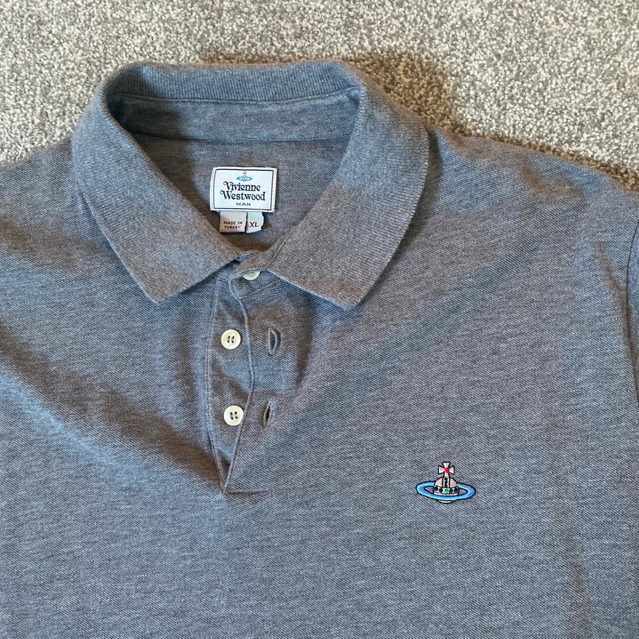 Mens real authentic vivienne westwood polo... - Depop