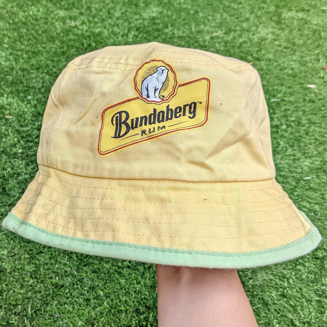 Rare Vintage Bucket Hat - Bundaberg Rum logo Size:... - Depop