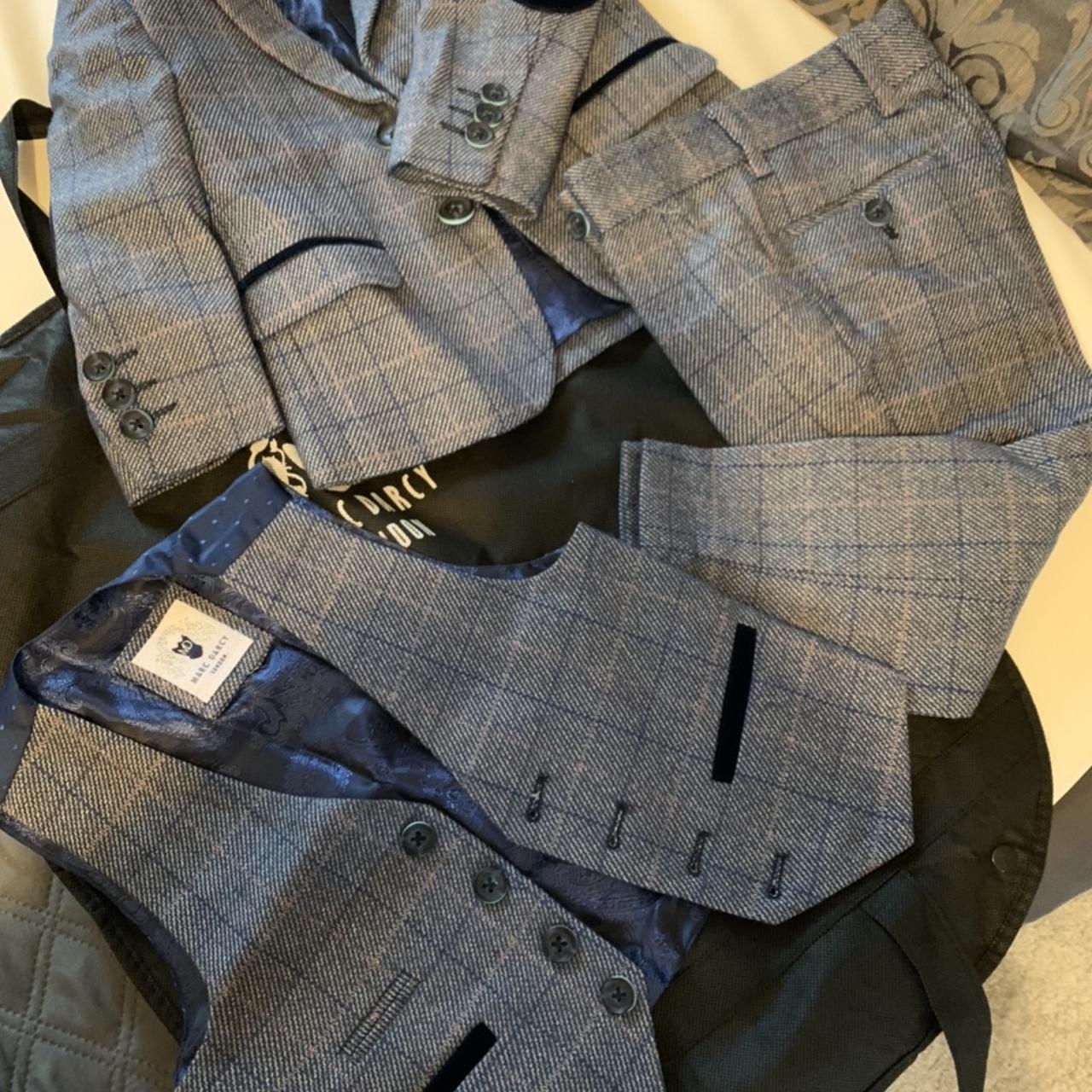 Kids 3 piece suit 2 years old Boys suit Tweed - Depop