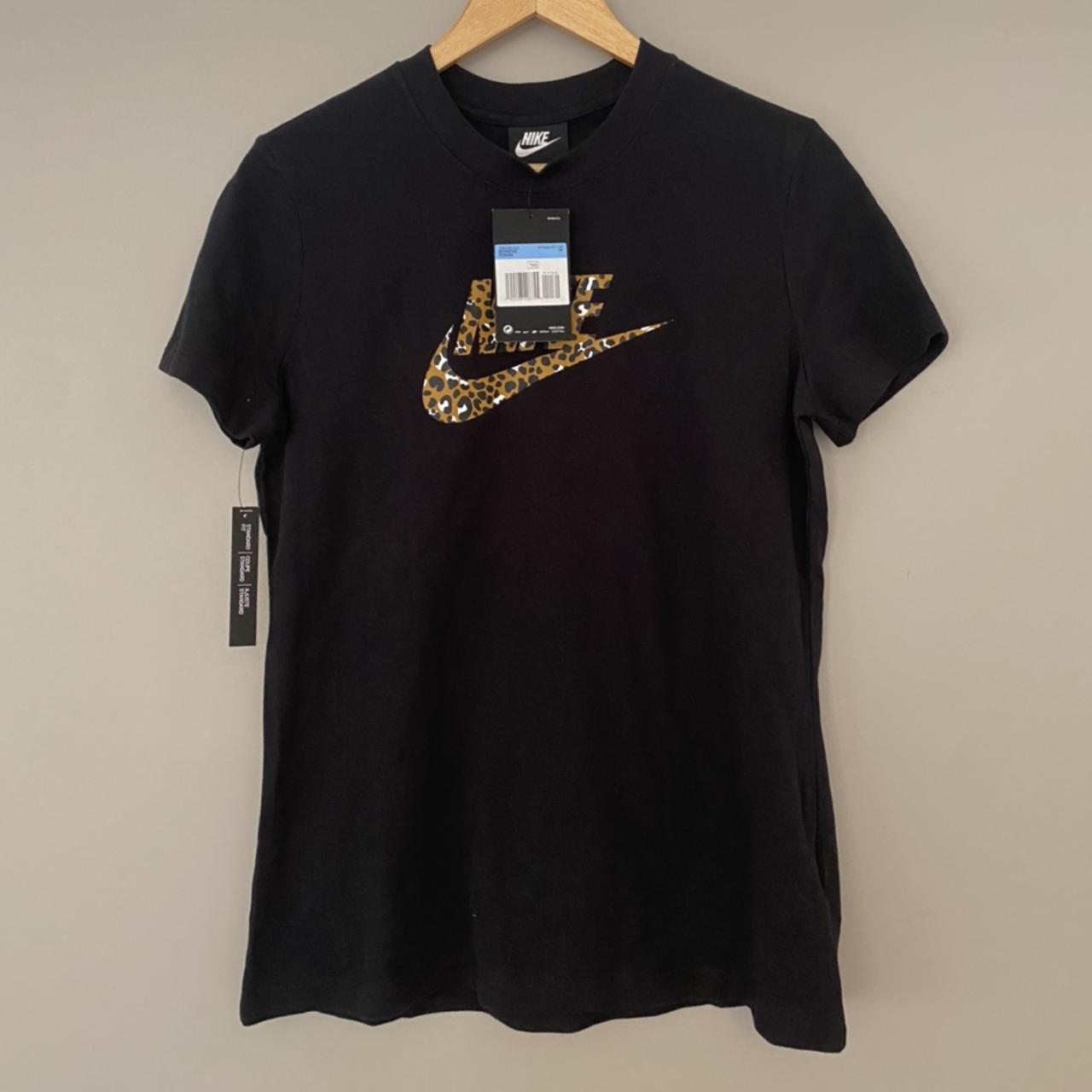 Nike cheetah print logo t shirt Brand new unworn