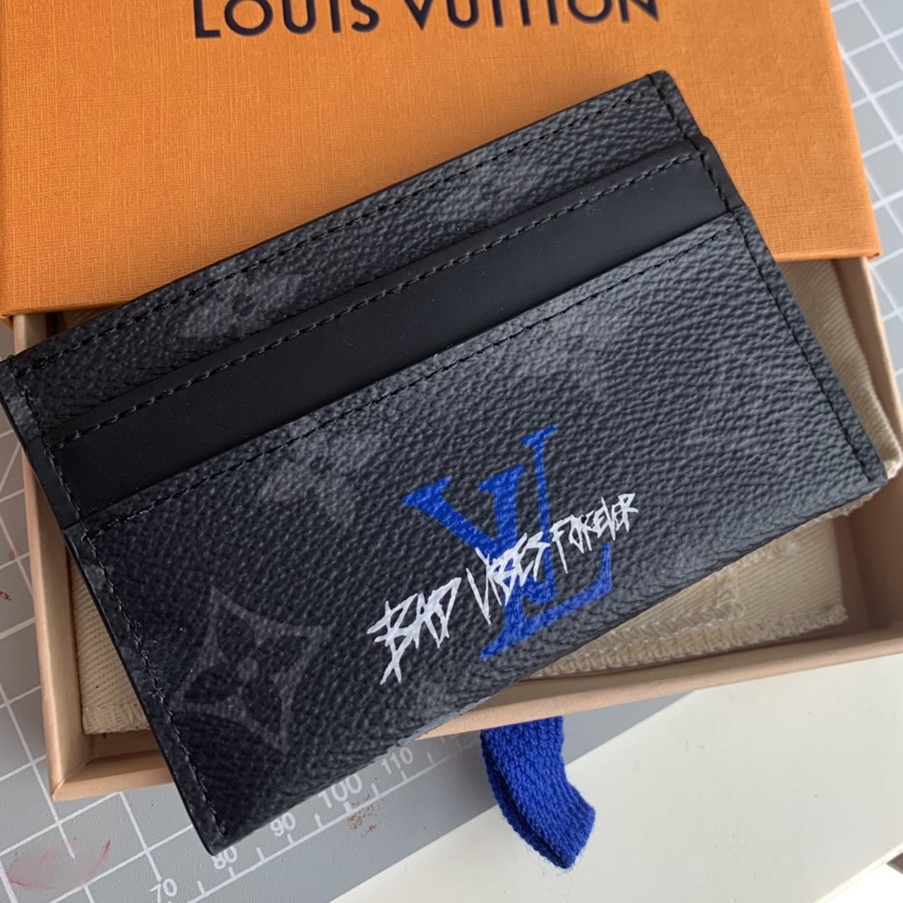 Custom Hand Painted Louis Vuitton Card Holders