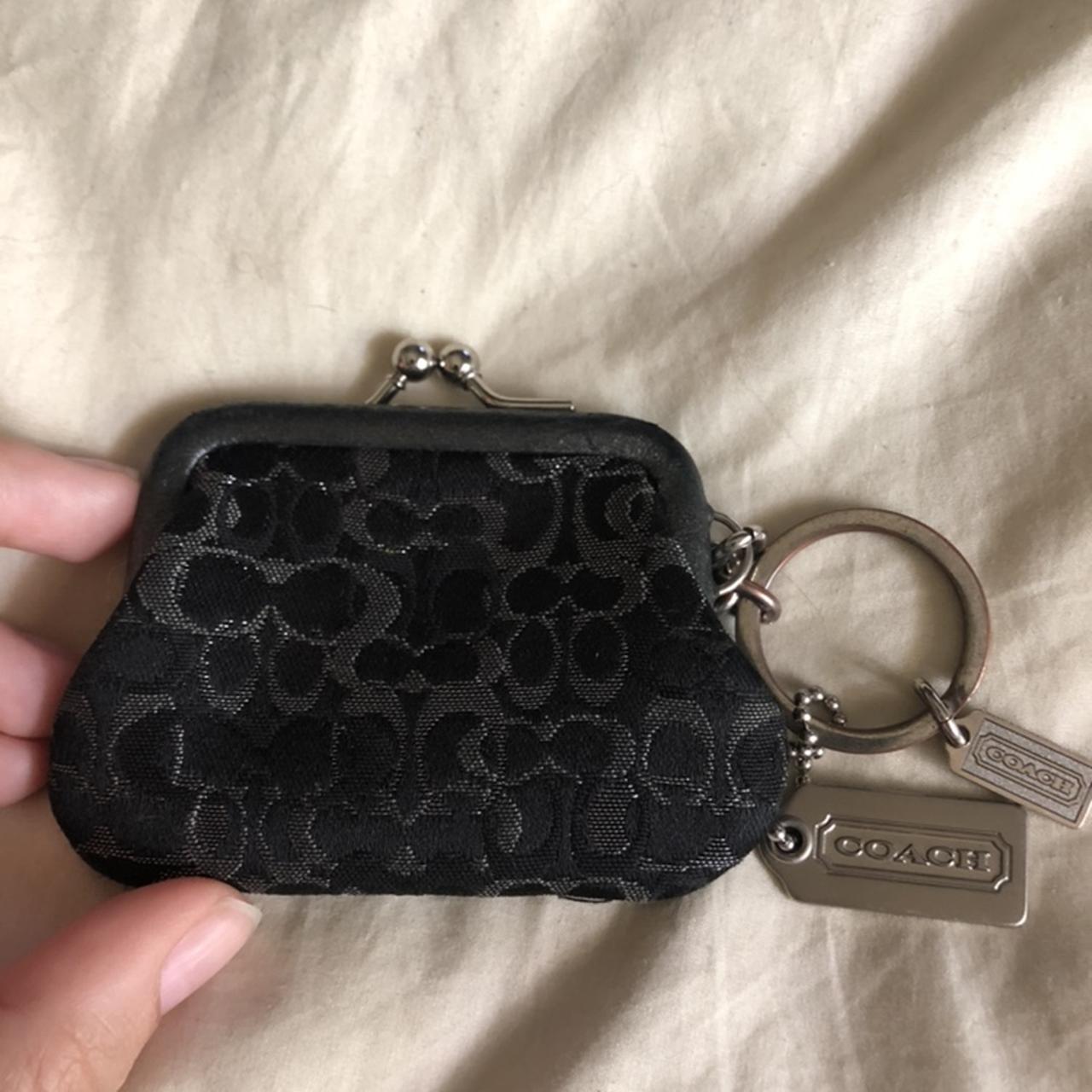 Coach Kisslock Coin Purse, Luxury, Bags & Wallets on Carousell