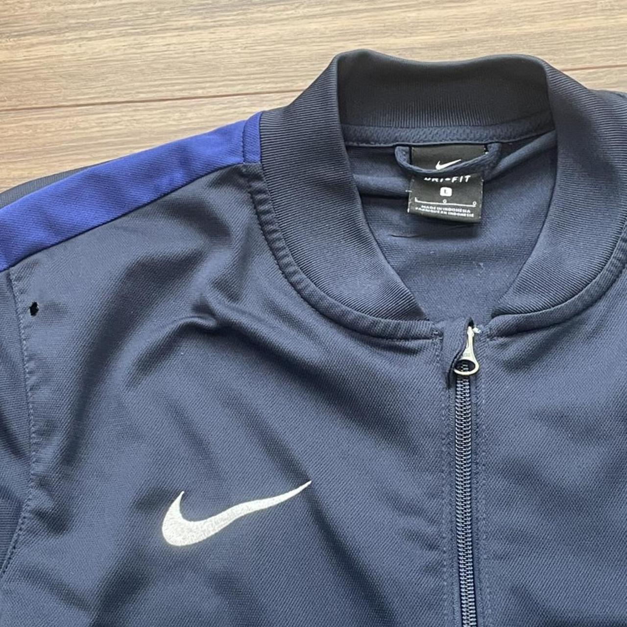 nike dri fit tracksuit navy