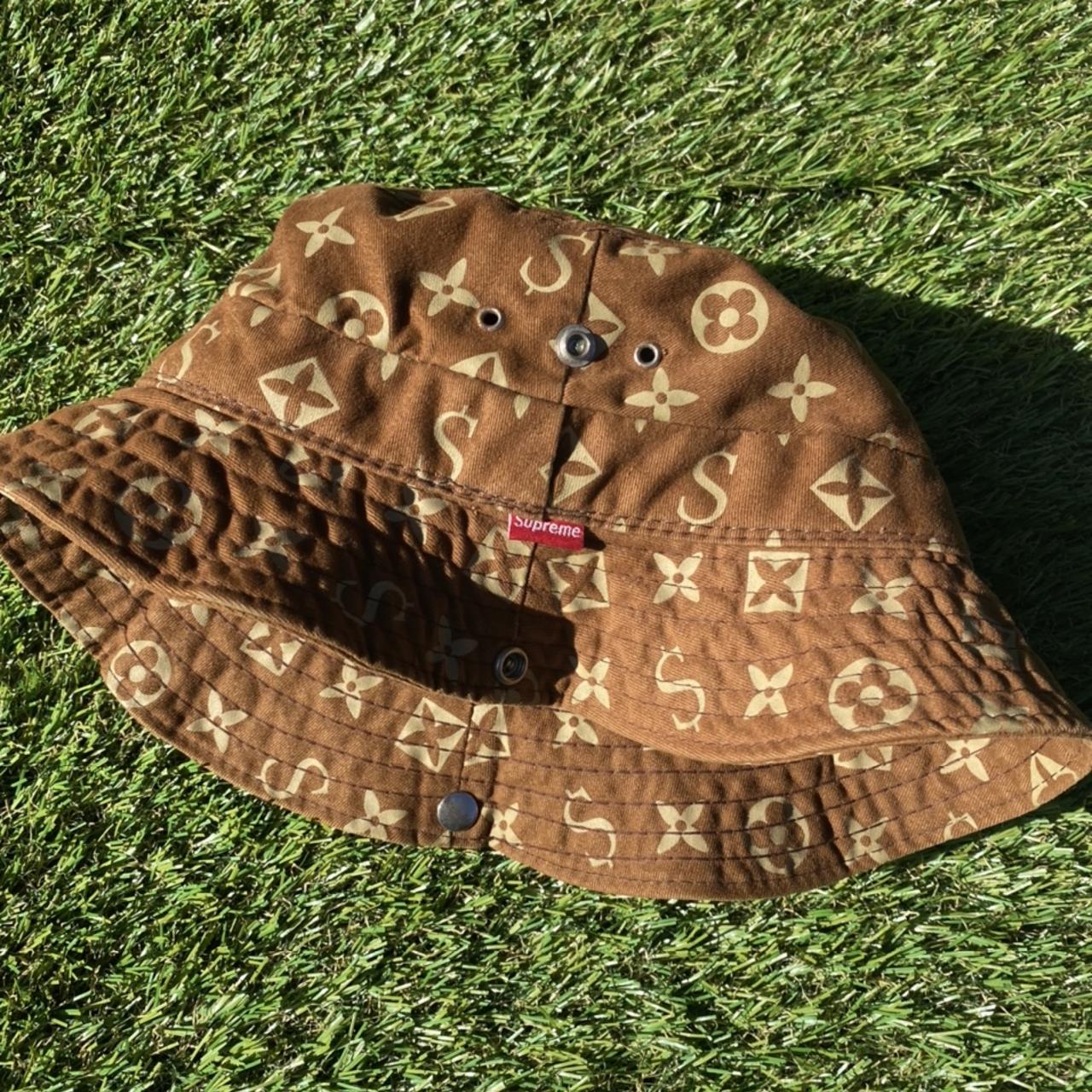 Supreme Supreme LV Monogram Bucket Hat