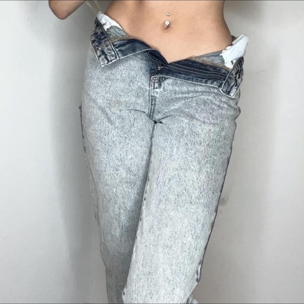 Butt rip jeans - Depop