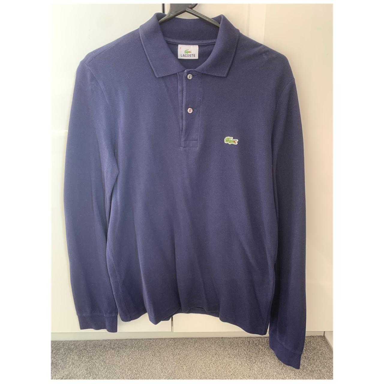 Lacoste Men's Navy Poloshirts Depop