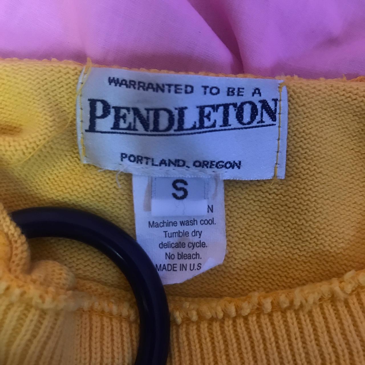 Pendleton Women's Yellow Vests-tanks-camis | Depop