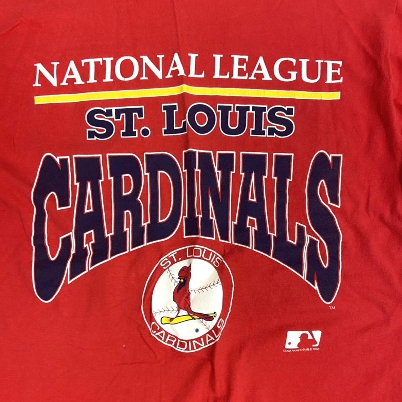 St. Louis Cardinals Vintage Tshirt XL two Birds on a - Depop