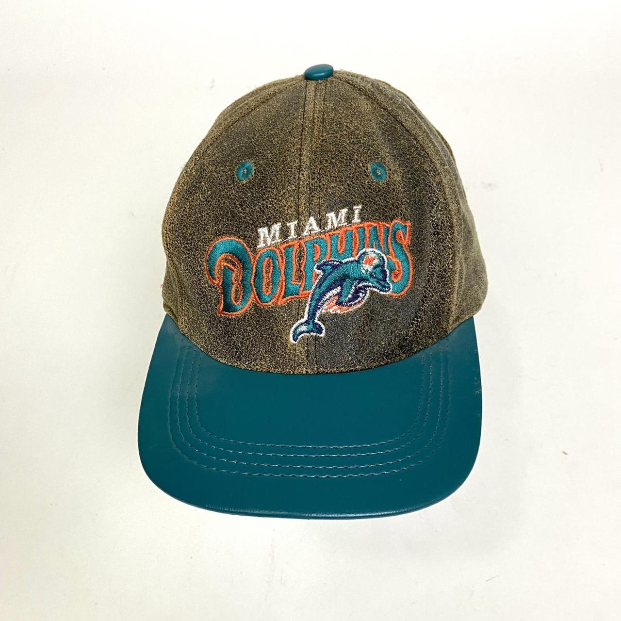 90's Modern Team NFL Miami Dolphins hat genuine - Depop