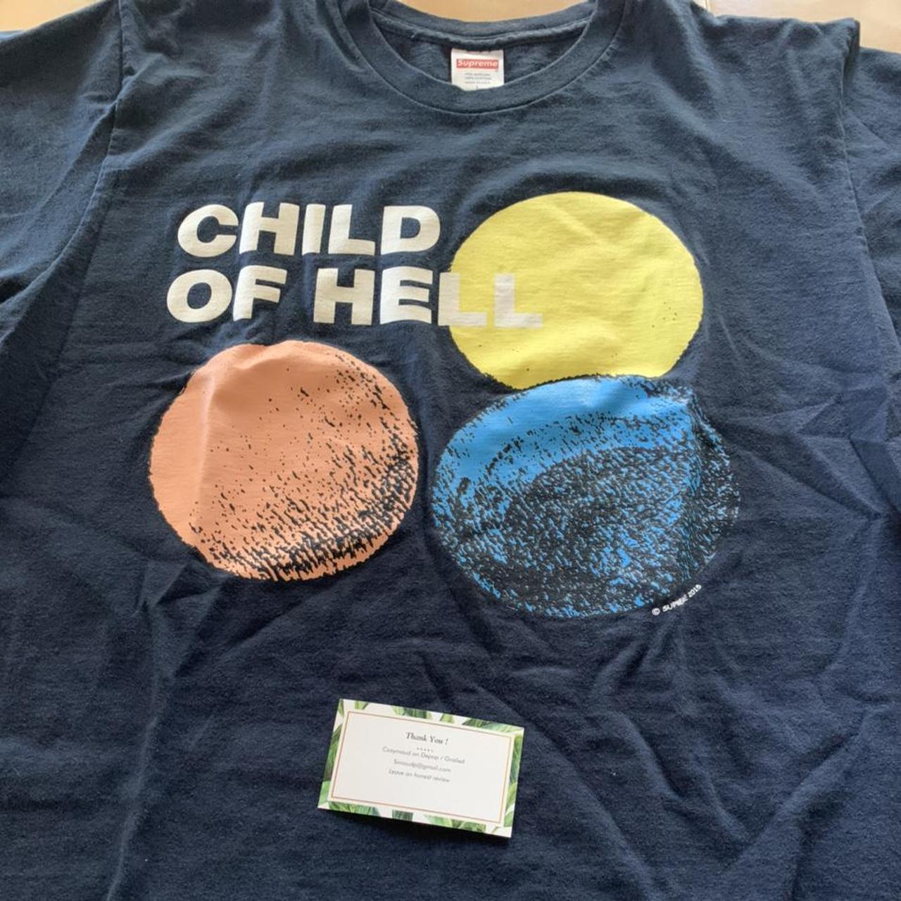 supreme child of hell tee