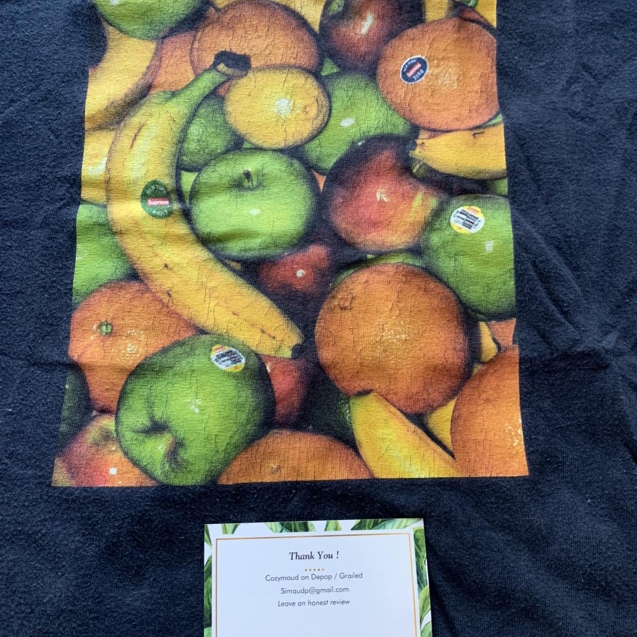 Supreme fruit shirt sale