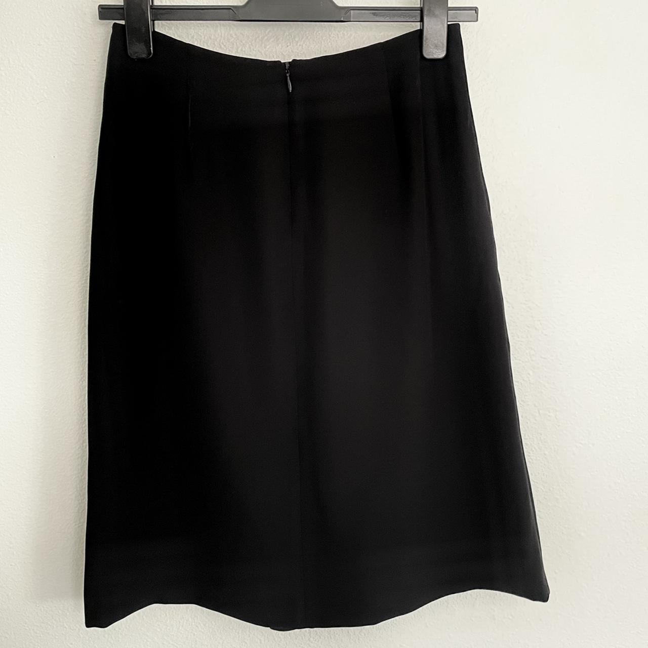 Emporio Armani Women's Black Skirt | Depop