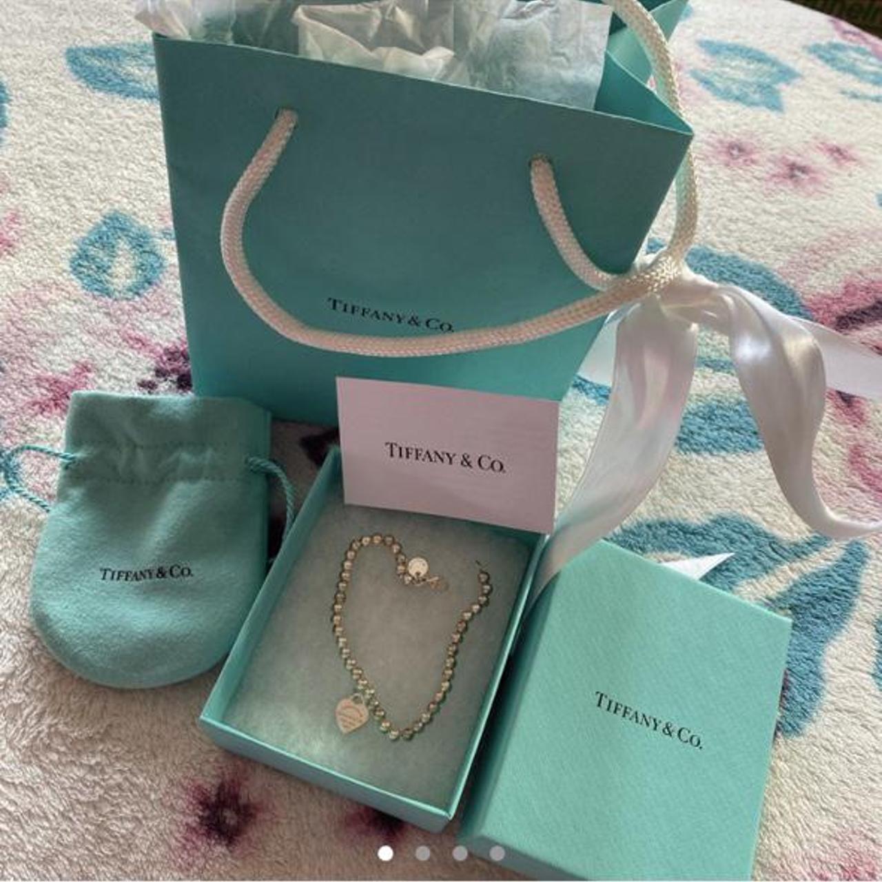 Return to Tiffany & Co. sterling silver beaded... - Depop