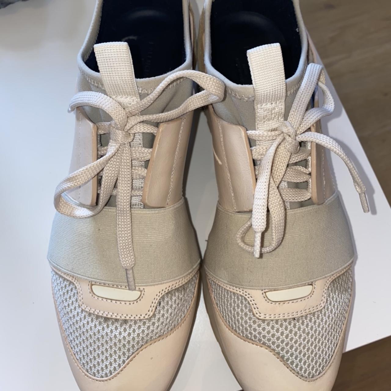 Balenciaga race clearance runners beige