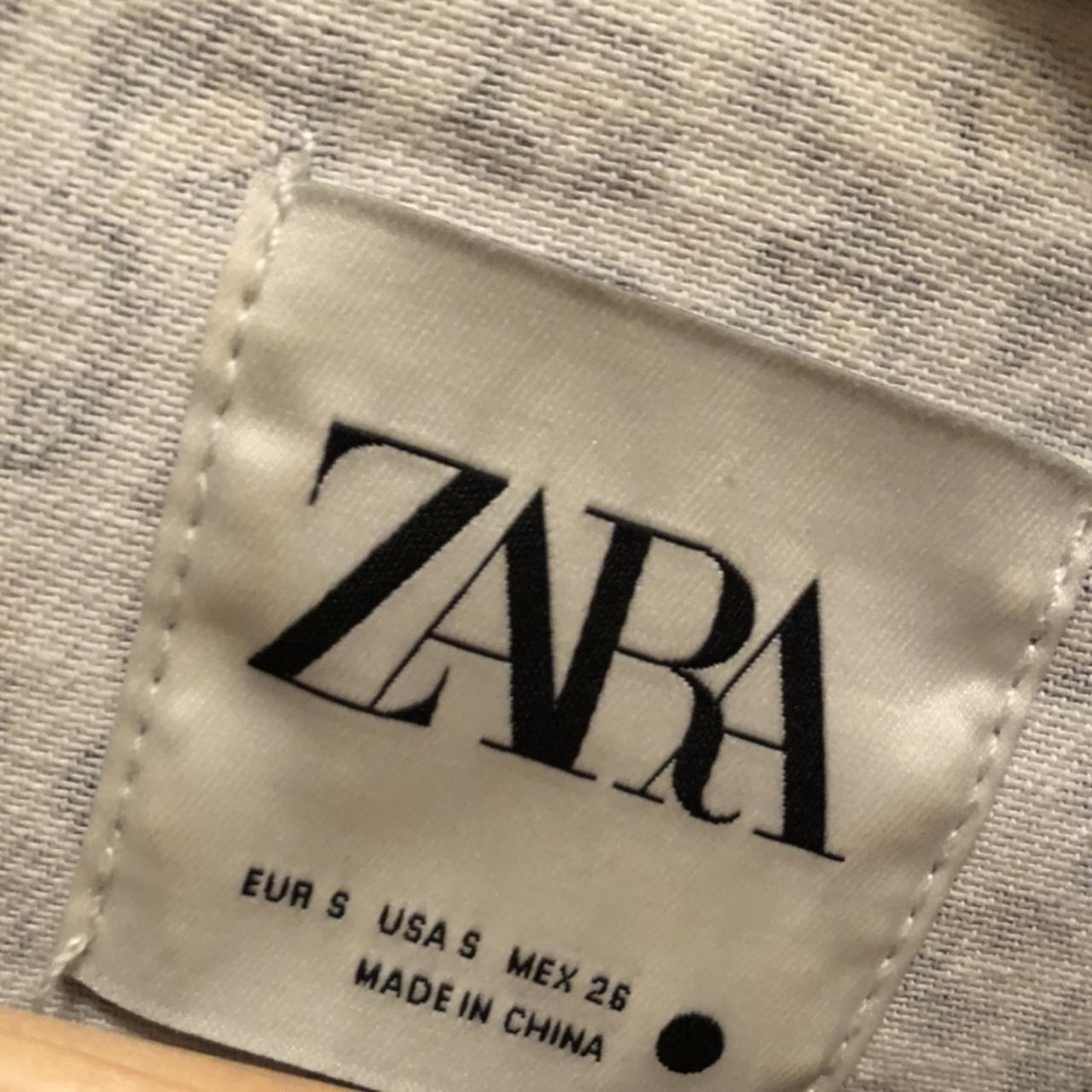 Zara Animal Print Overshirt / Jacket Only worn... - Depop
