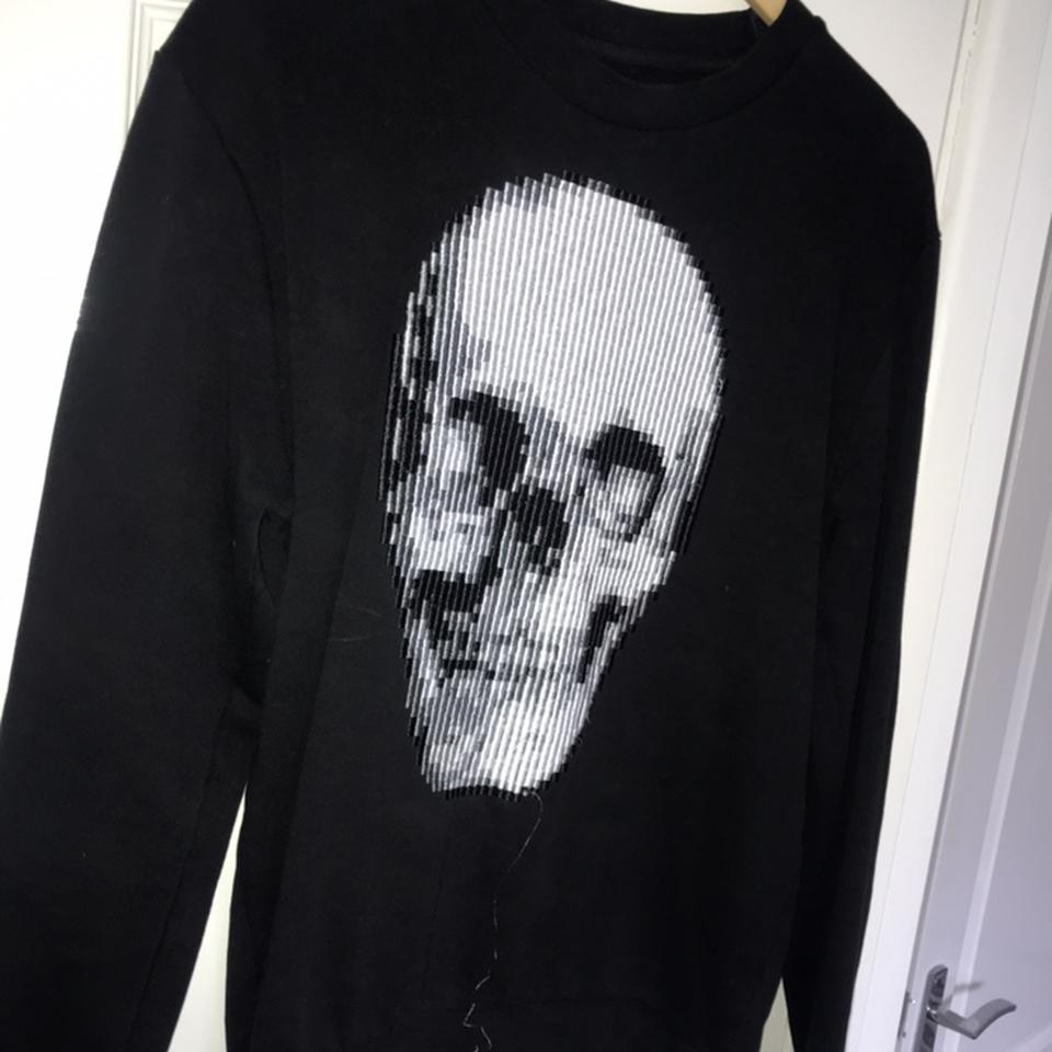 Zara best sale skull jumper