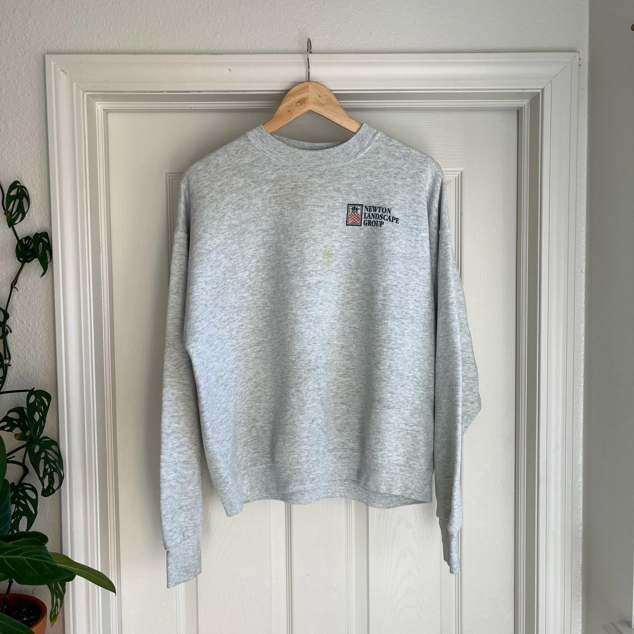 Vintage 90’s Newton Landscape Group Crewneck... - Depop