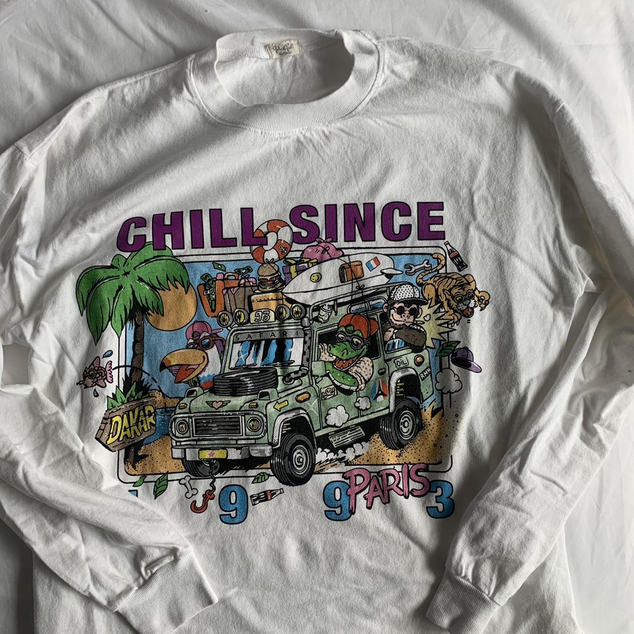 brandy melville chill since 1993 moletom com capuz