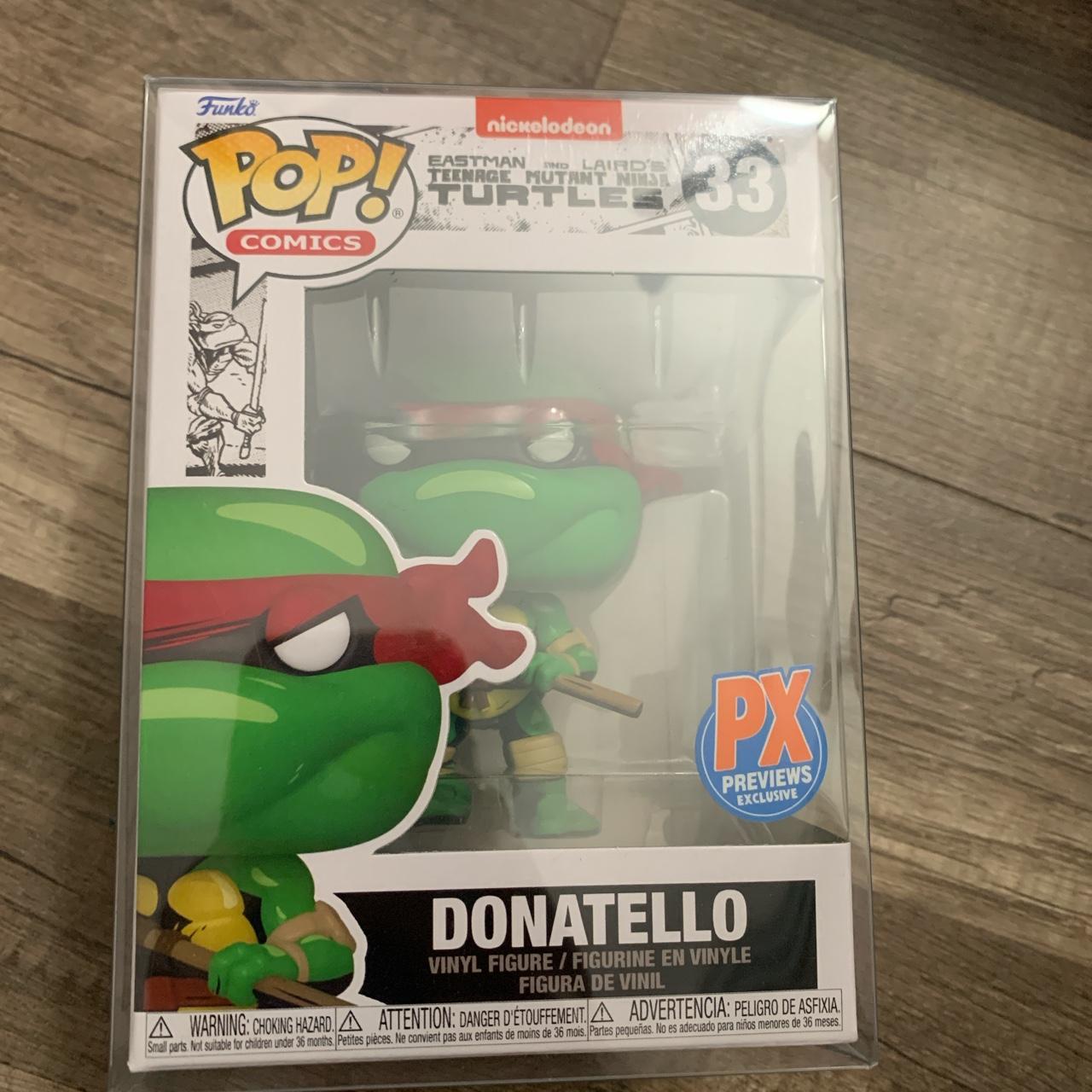 Donatello PX Exclusive Funko Pop! Near Mint... - Depop