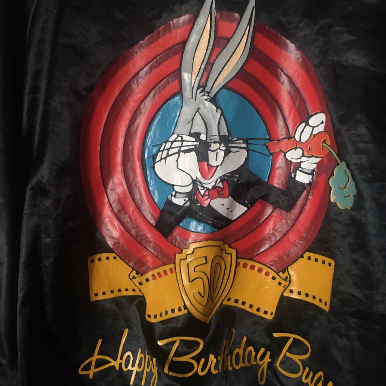 Vintage Vintage Looney Tunes Bugs Bunny 50th Anniversary varsity