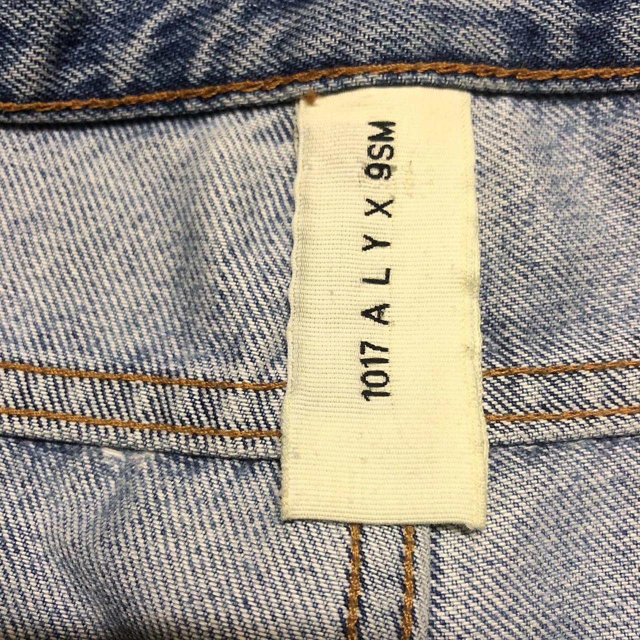 1017 alyx 9sm thorn slash jeans ss19 runway piece... - Depop