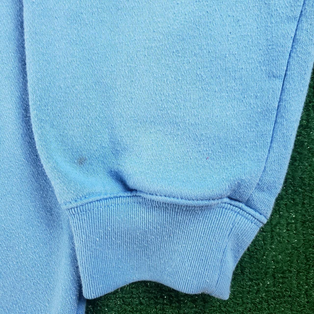Blair Women's Blue and White Sweatshirt | Depop