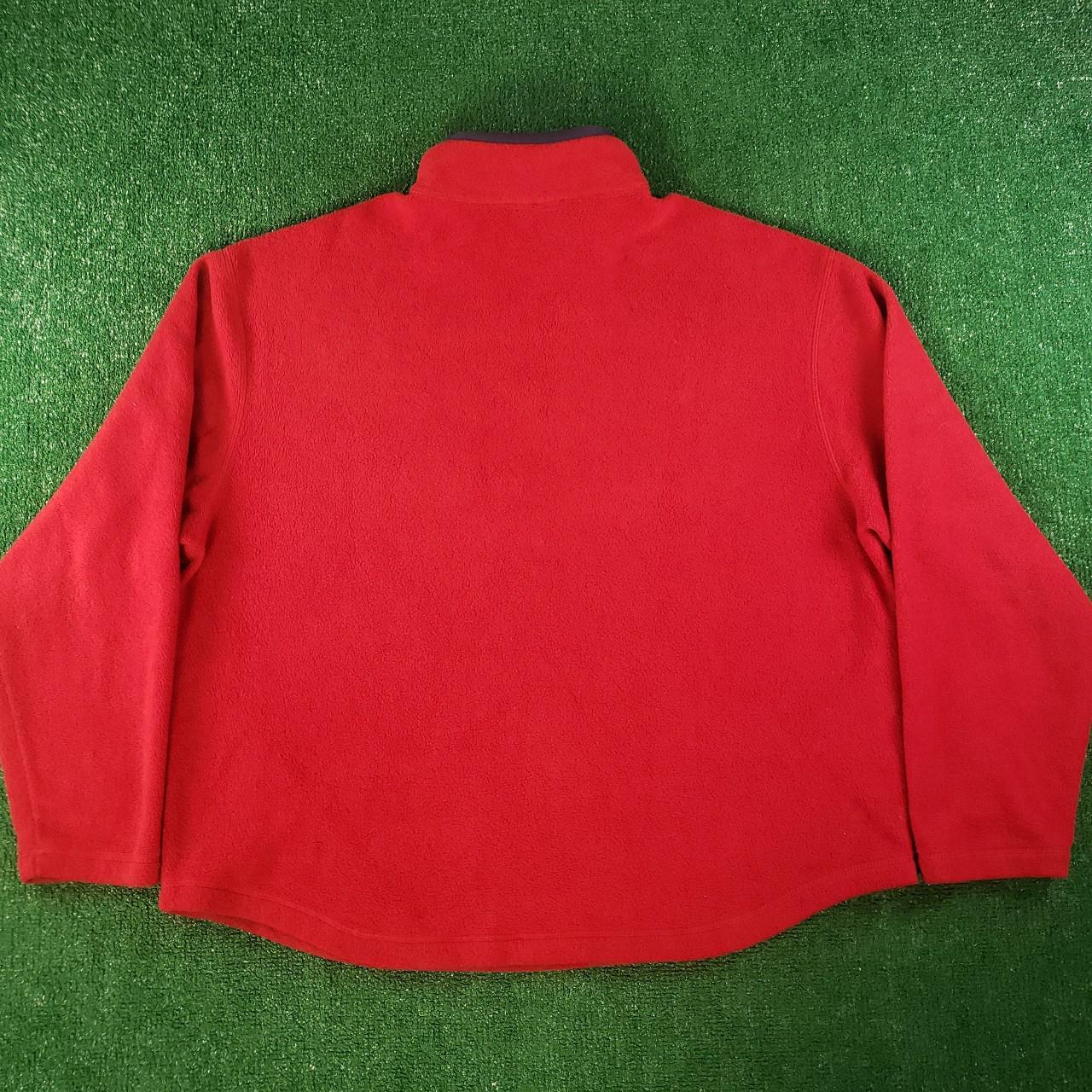 Old Navy Men's Red and Navy Jacket Depop