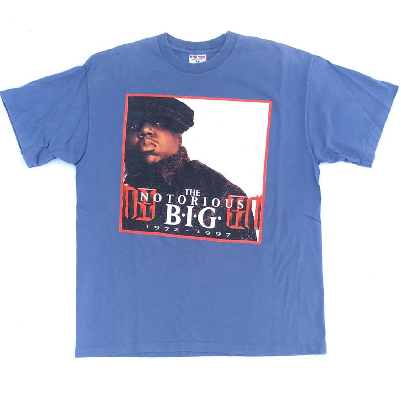 Vintage 90s Bootleg Rap Tee Puff Daddy Mase Notorious BIG Mens XL