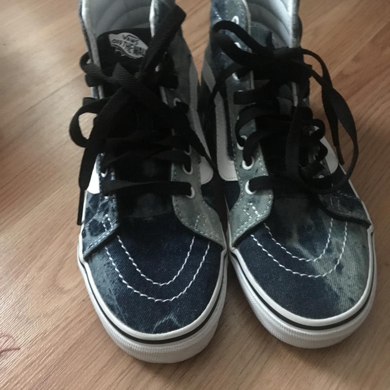 Vans sk8 hi acid on sale denim