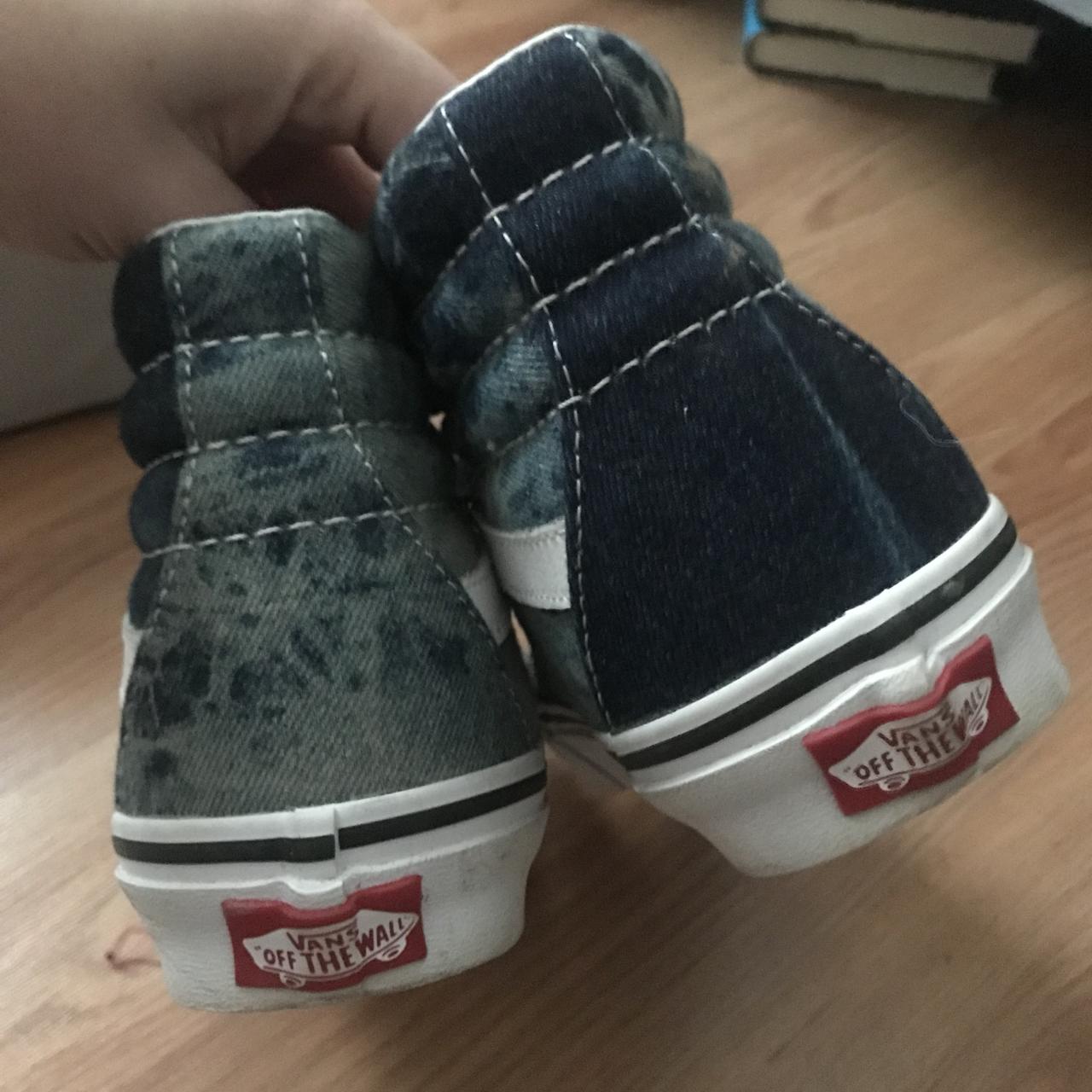 Vans sk8 hot sale hi denim