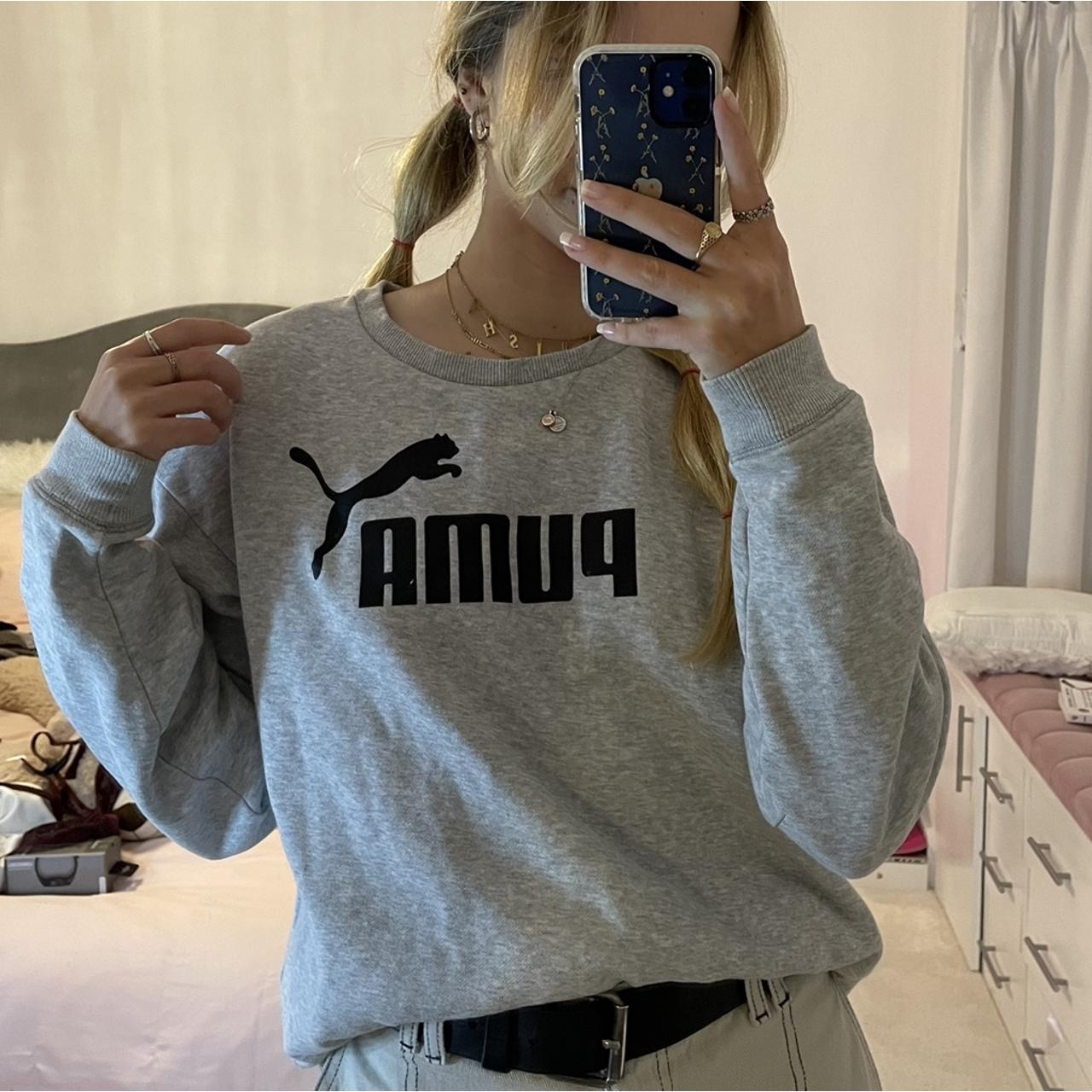 puma gray jumper