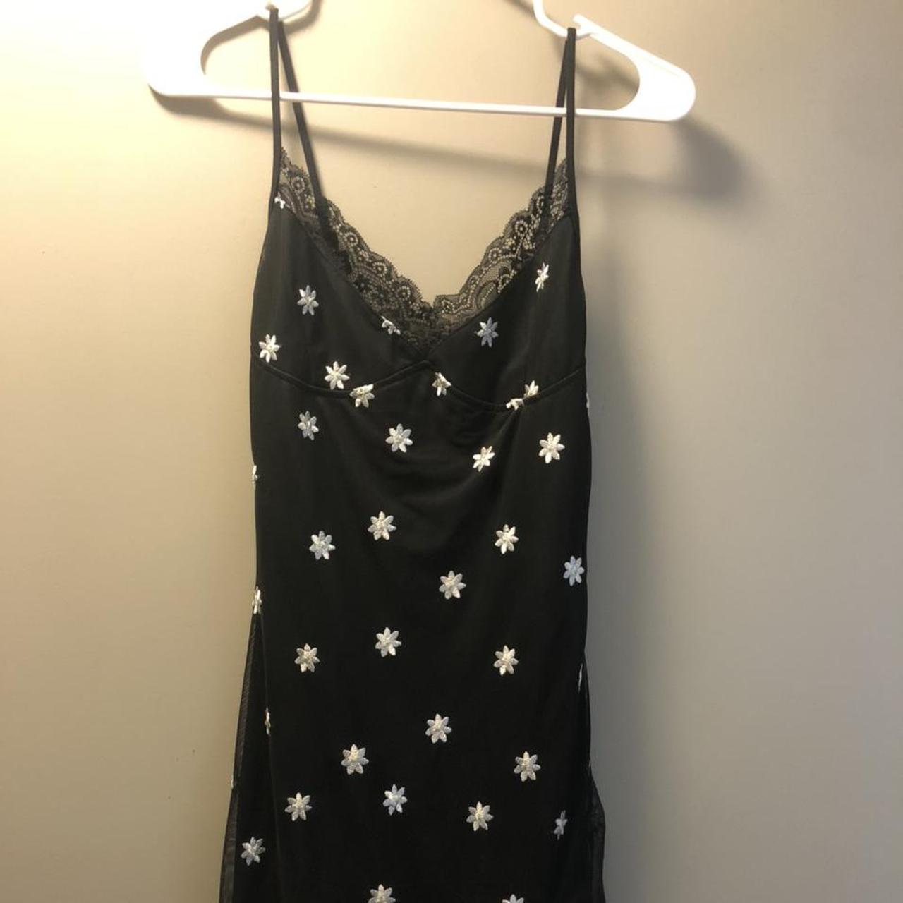 motel rocks black daisy dress