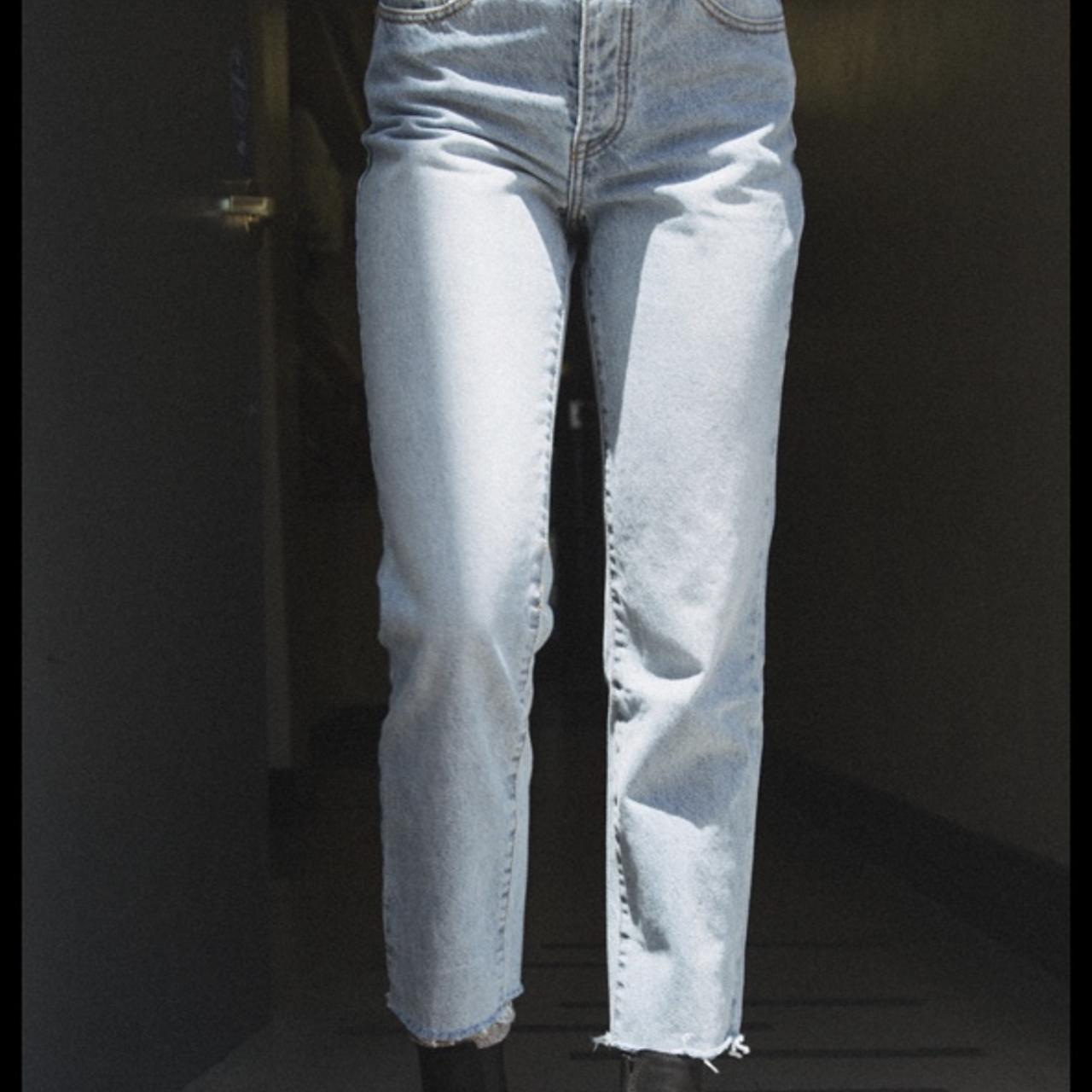 🧡🧡🧡🧡 Brandy Melville Millie light wash jeans! Not... - Depop