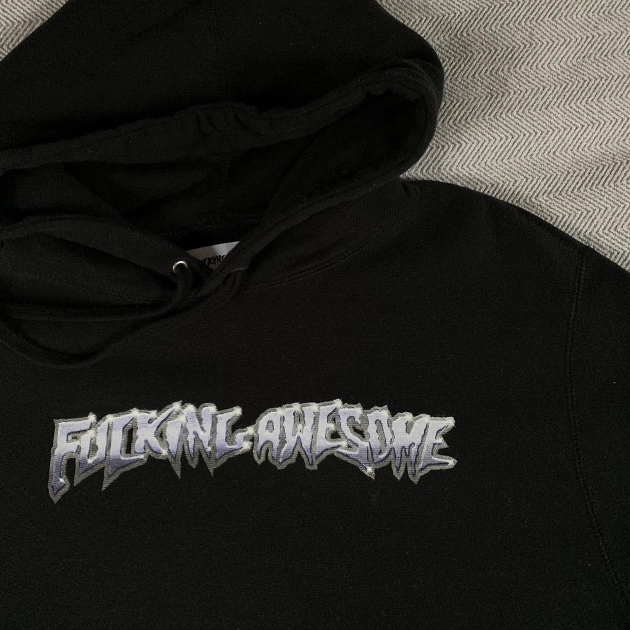 FUCKING AWESOME chrome hoodie ~ size XL - Depop