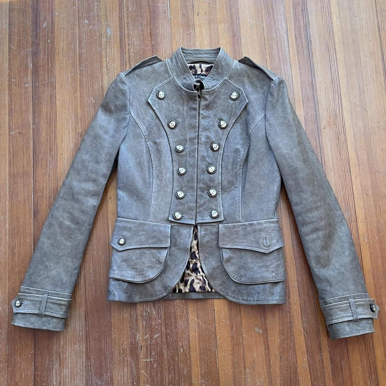 Dolce and gabbana hot sale military jacket